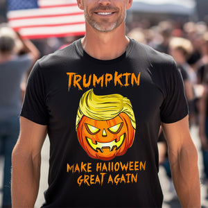 Trumpkin Make Halloween Great Again Trump 2024 Shirt HA75 63408