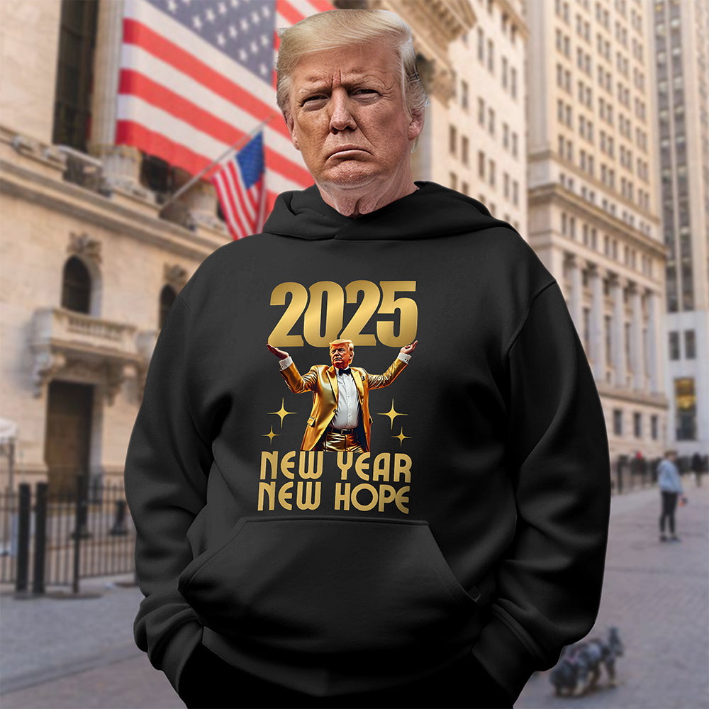 Funny Trump New Year New Hope Inauguration Party Celebration Dark Shirt LM32 65091