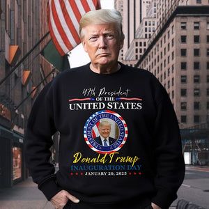 President Donald Trump Inauguration Day 2025 Dark Shirt HO82 65650