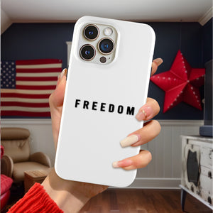 Red White Charlie Kirk Freedom Patriot Phone Case LM32 65761