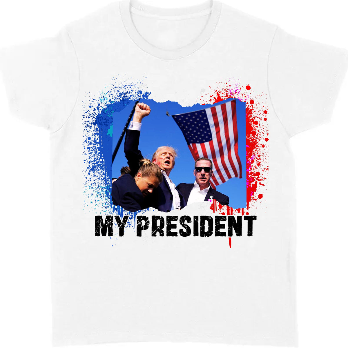 Trump Is My President | Trump Fi**t 2024 Shirt Pennsylvania Rally | Shirt Bright C1113 - GOP