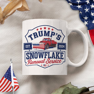 Trumps Snowflake 2024, Snowflake Removal Trump White Mug HA75 67166