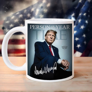 President Donald Trump Person Of The Year White Mug HA75 64190