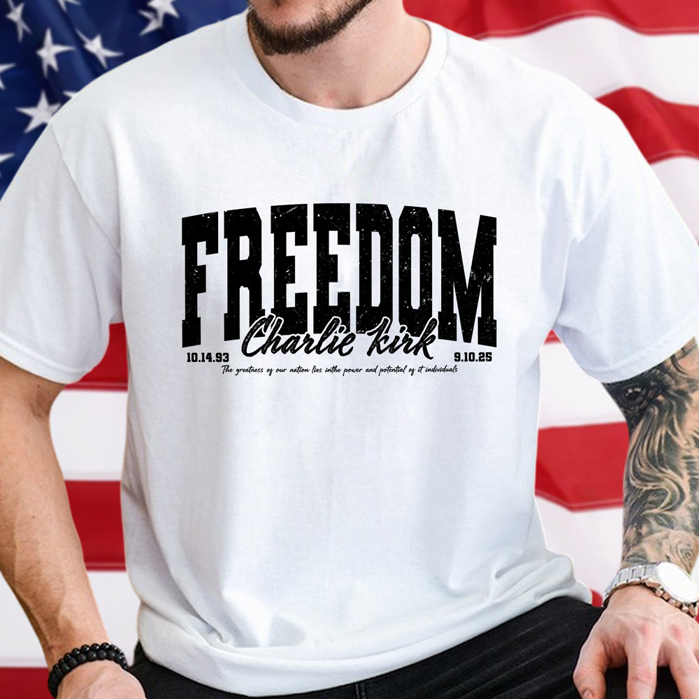 Freedom - Charlie Kirk Human Rights Bright Shirt HO82 65994