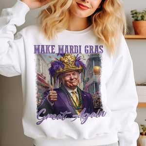 Trump Make Mardi Gras Great Again - Funny Trump Mardi Gras Bright Shirt CH07 67264