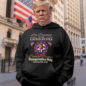 Donald Trump Presidential Inauguration Day 2025 Dark Shirt HA75 67120