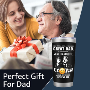 Father'S Day Gifts for Dad from Daughter, Son, Kids - Dad Gifts for Fathers Day - Present for Dad - Birthday Gifts for Dad - Dad Tumbler 20Oz N369 62724