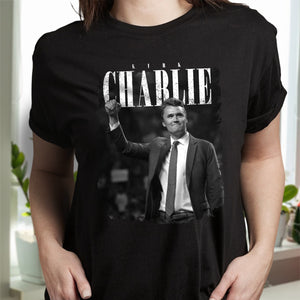 Charlie Kirk, Great American Patriot 1993 - 2025 Dark Shirt LM32 65577