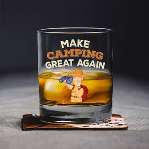 Make Camping Great Again With Trump Whiskey Glass TH10 64177