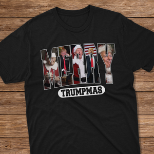 Merry Trumpmas Dark Shirt Funny Christmas Gift For Trump Lovers HA75 67072