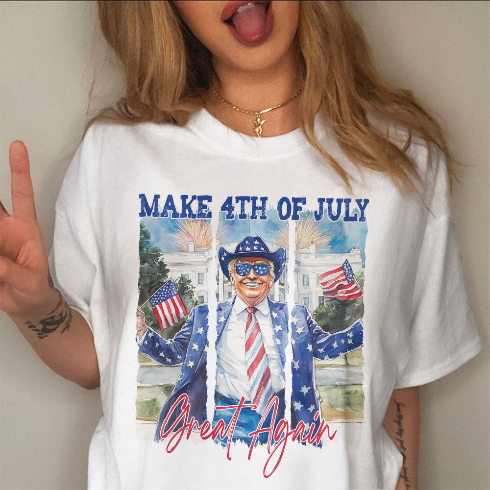 Make 4th July Great Trump Bright Shirt TH10 64371
