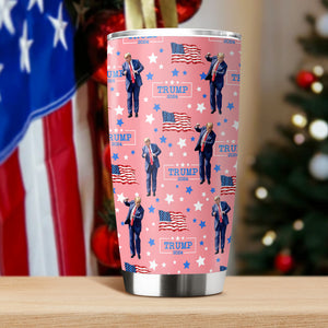 Personalized Trump Dancing Christmas Humorous Trump Tumbler HO82 65498