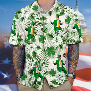 Custom Trump Patrick's Day Hawaii Shirt N304 TH10 64289