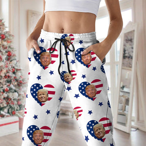 Funny Trump Face Sweatpants Christmas Gift For Trump Lovers HO82 67000