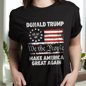 We The People, Make America Great Again Dark Shirt TH10 64631
