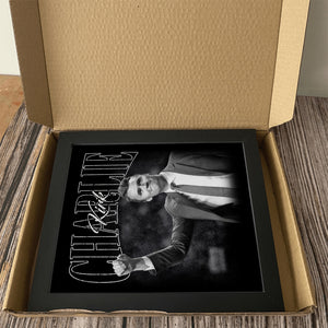 Charlie Kirk A True Hero Retro Style Picture Frame HO82 65788