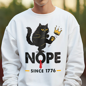 Nope King Since 1776 Bright Shirt