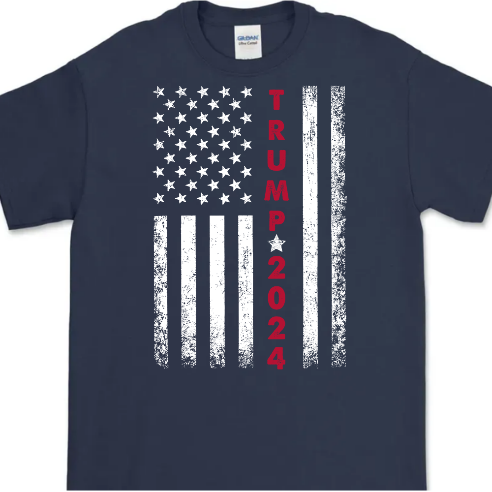 Donald Trump Flag 2024| Donald Trump Homage Tshirt | Donald Trump Fan Tees | TR838 62838