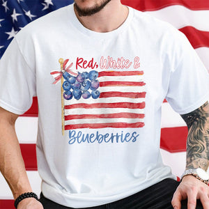 Red White & Blueberries Charlie Kirk Bright Shirt HA75 64614