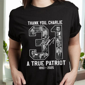 Freedom - Rest In Peace Charlie Kirk Dark Shirt CH07 67734