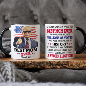 Best Mom/ Grandma Ever Personalized Funny Trump Accent Mug For Mother's Day HA75 64364