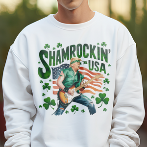 Shamrockin’ The Usa Trump ST. Patrick’s Day Bright Shirt CH07 67328