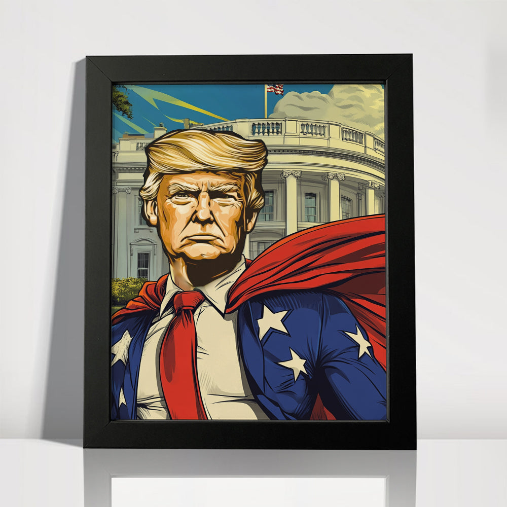 Donald Trump Hero For USA Picture Frame HO82 65378