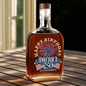 America 250 Semiquincentennial Fireworks Celebration Whiskey Bottle HO82 894614