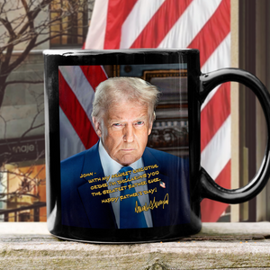 Trump You're The Greatest Father Black Mug Personalized Gift CH07 67312