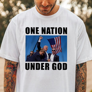 One Nation Under God Donald Trump Shirt TH10 63441