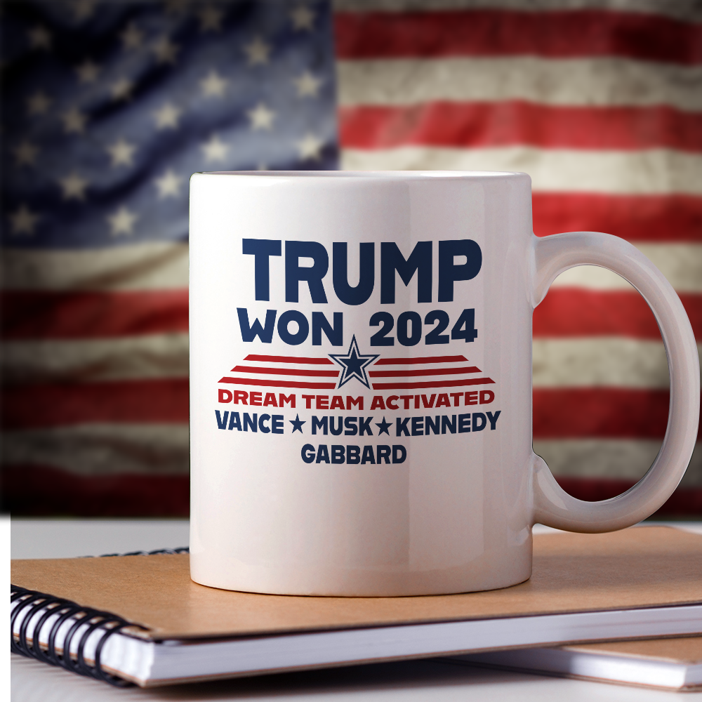 Trump Won 2024 Mug TH10 64025