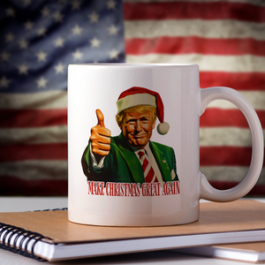 Make Christmas Great Again With Trump Mug HA75 63653