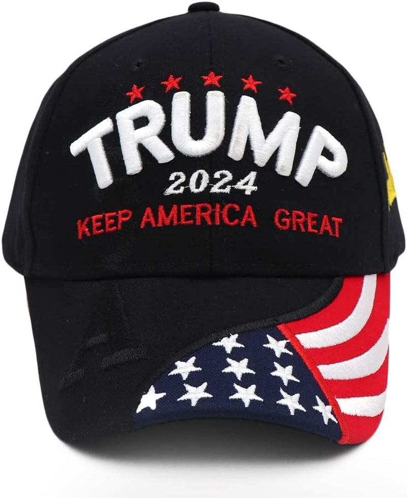 2024 Hat Keep America Great Hat MAGA Camo Embroidered Adjustable Baseball Cap