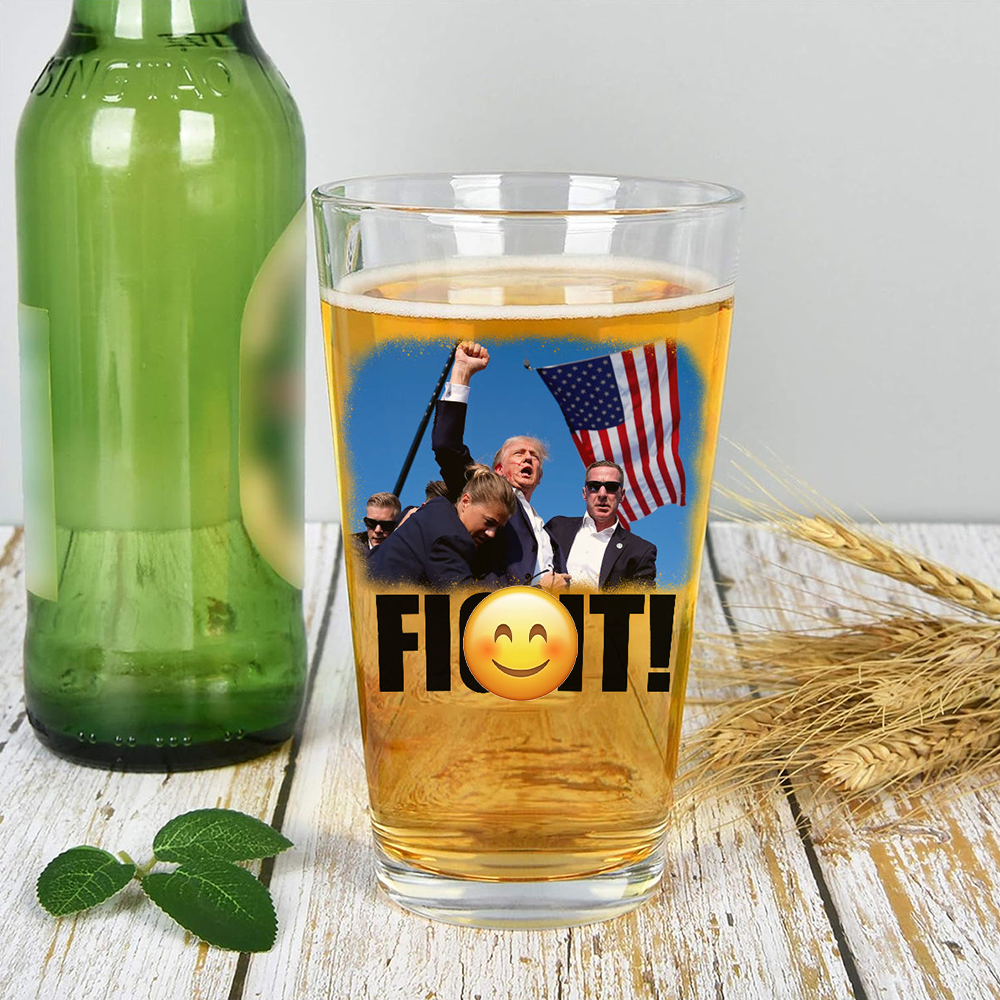 Donald Trump Fi**t Beer Glass TH10 63133