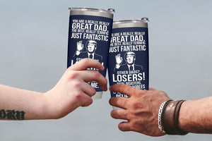 Father'S Day Gifts for Dad from Daughter, Son, Kids - Dad Gifts for Fathers Day - Present for Dad - Birthday Gifts for Dad - Dad Tumbler 20Oz, Navy