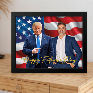 Personalize Custom Photo With Trump Happy Mother's Day Picture Frame TH10 64357
