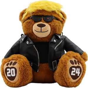 Trumpinator Teddy Bear - Donald Trump 2024 Bear for Trump Supporters and Patriotic Americans | the #1 Trump Gifts