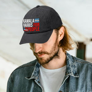 Kamala Harris 2024 Hat Kamala Harris for the People Hat Classic Fashion Adjustable Caps for Men Women