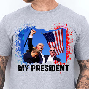 Trump Is My President | Trump Fi**t 2024 Shirt Pennsylvania Rally | Shirt Bright C1113 - GOP