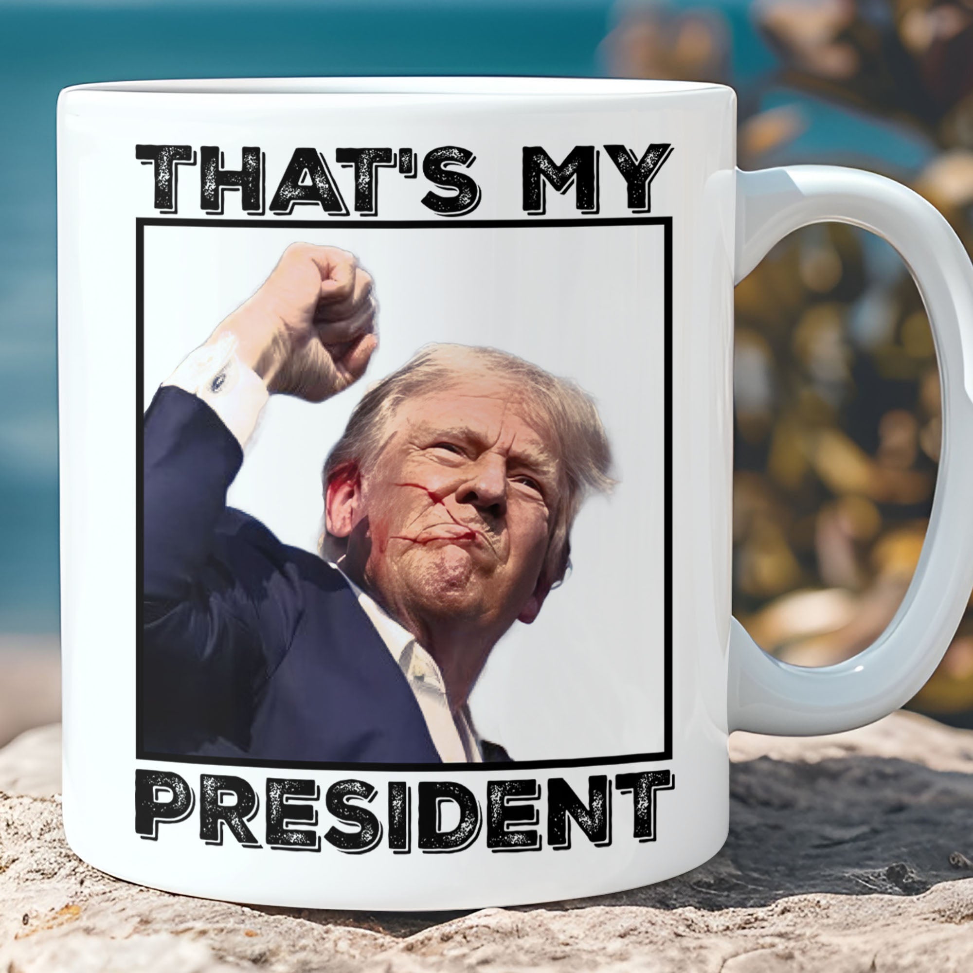 Thats My President | Trump Fi**t 2024 Mug | Trump Pennsylvania Rally | Trump Fi**t Mug C1118 - GOP