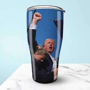 Legends Never D** | Trump Fi**t 2024 Tumbler | Trump Pennsylvania Rally | Trump Fi**t 30 Oz Stainless Steel Tumbler C1119 - GOP