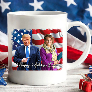 Custom Photo Happy Mother's Day With Trump Mug TH10 64363