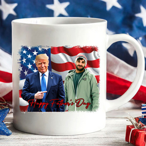 Custom Photo Happy Mother's Day With Trump Mug TH10 64363