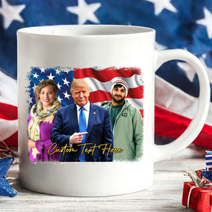 Custom Photo Happy Mother's Day With Trump Mug TH10 64363