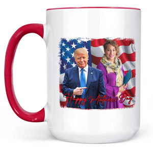 Custom Photo Happy Mother's Day With Trump Mug TH10 64363