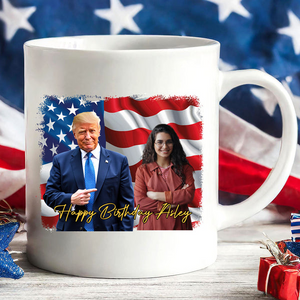 Custom Photo Happy Mother's Day With Trump Mug TH10 64363