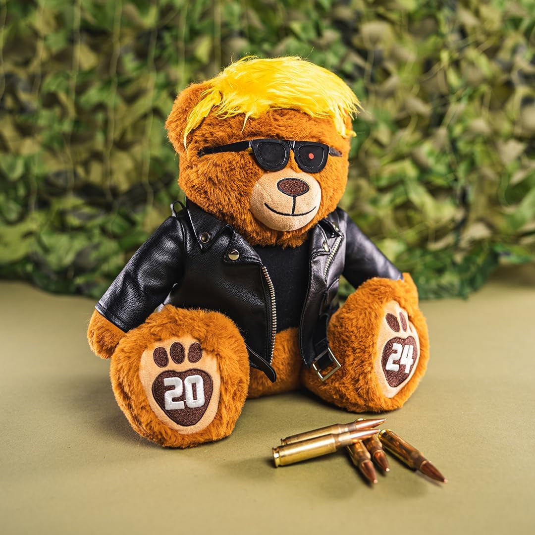 Trumpinator Teddy Bear - Donald Trump 2024 Bear for Trump Supporters and Patriotic Americans | the #1 Trump Gifts