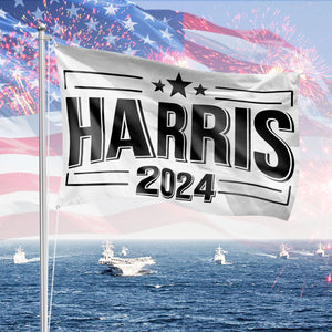 Personalized Kamala Harris Banner House Flag HO82 65152