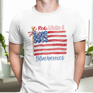 Red White & Blueberries Charlie Kirk Bright Shirt HA75 64614