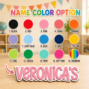 Personalized First Day of School Sign, Custom Back to School Wooden Board CH07 911868